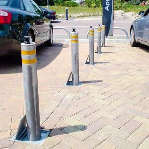 Retractable Manual Bollards – Ameristar Security Products, Inc. - Sweets